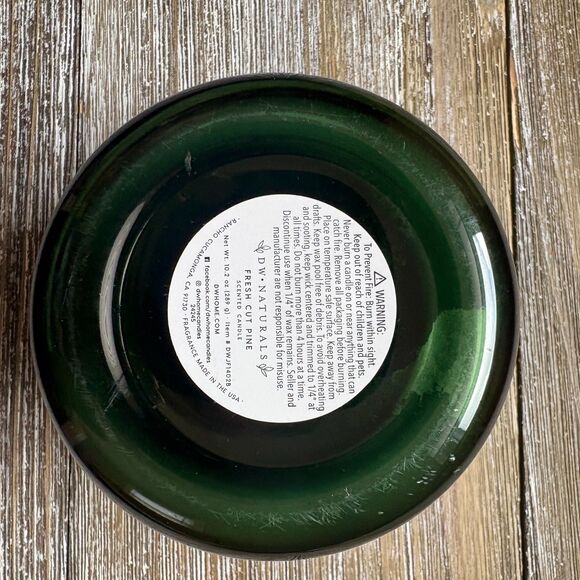 DW Home 2 Wick Jar Candle Fresh Cut PINE 10.2 oz Christmas Tree USA - Picture 5 of 5